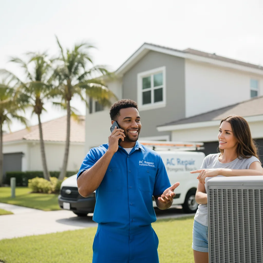 AC Repair Pompano Beach customer support in Seaford